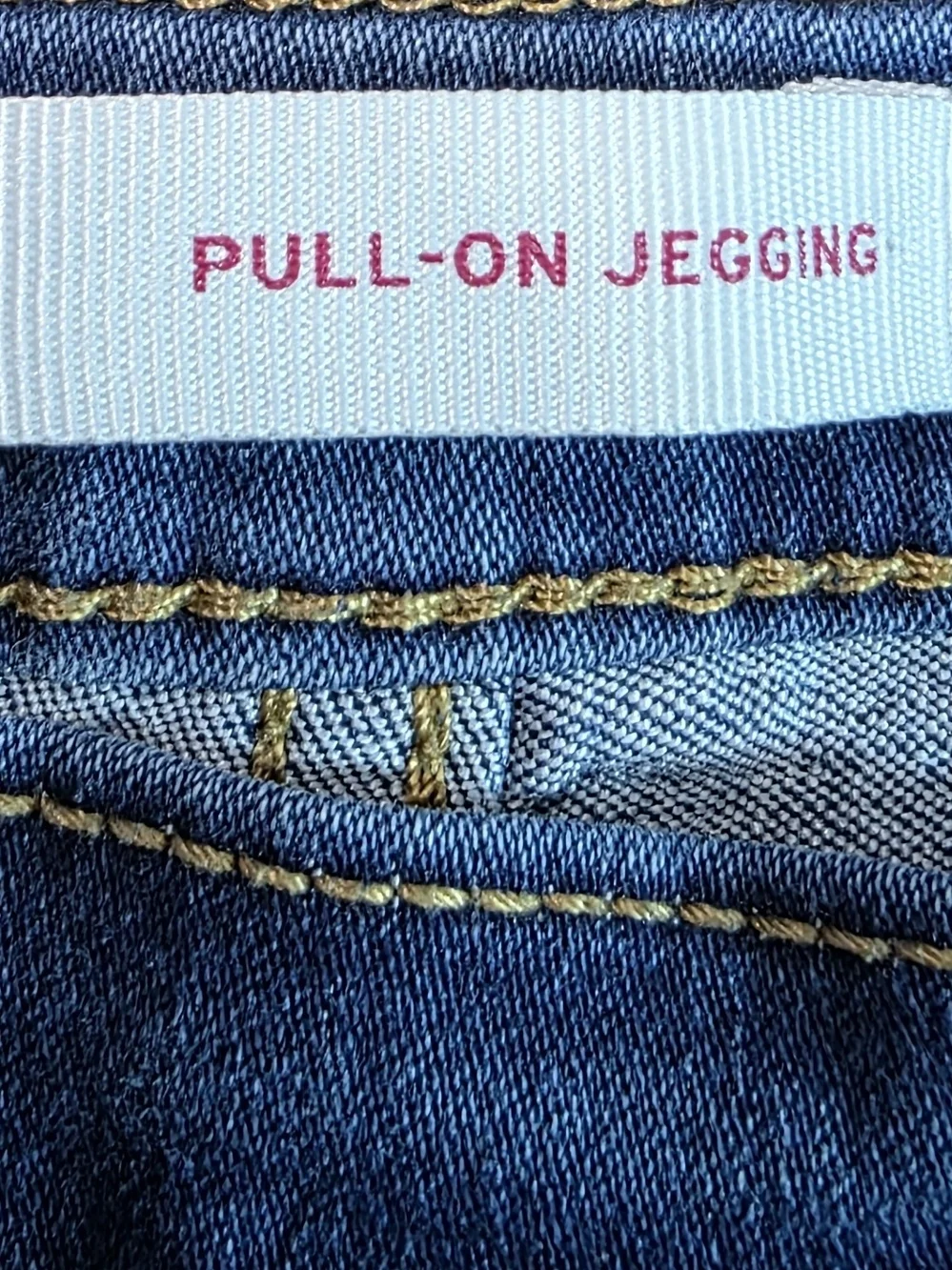 Levi's Girls Pull-On Stretch Skinny Jegging Jeans Blue Denim Size 16 Adj Waist